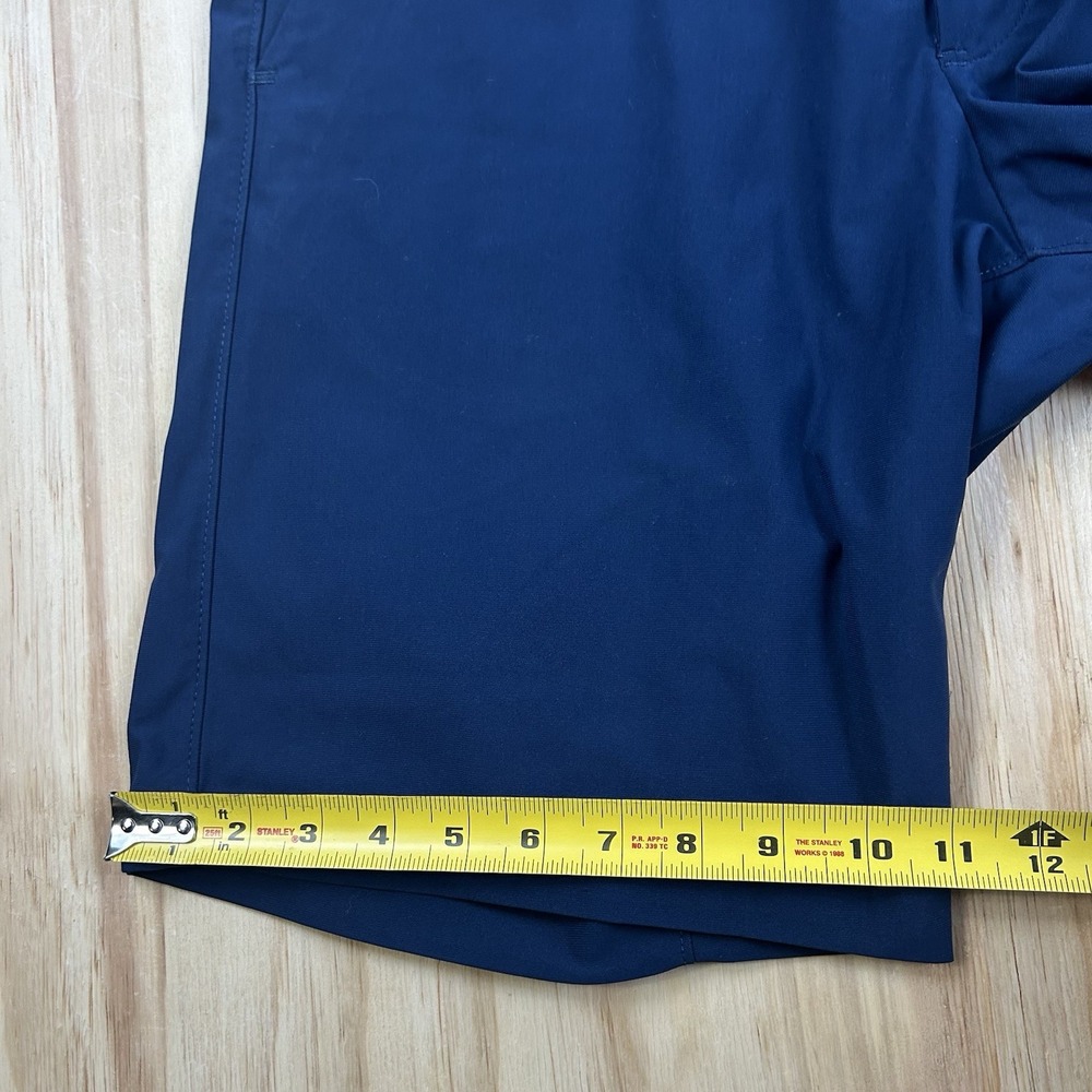 Under Armour Men's 34 Navy Blue Golf Shorts HeatGear 10 Inch Inseam Performance - Picture 7 of 9